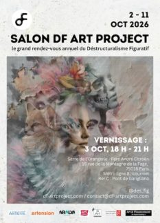Grey and Black Aesthetic Modern Art Gallery Exhibition Flyer - 1